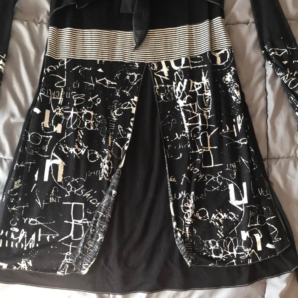 CASSIS mini dress/tunic with 2-layer skirt - Picture 4 of 6